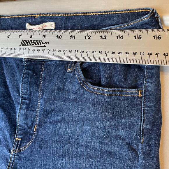 Levi’s Women Super Skinny Jeans 720 Size W32 x L30 High Rise Stretch - Picture 2 of 12